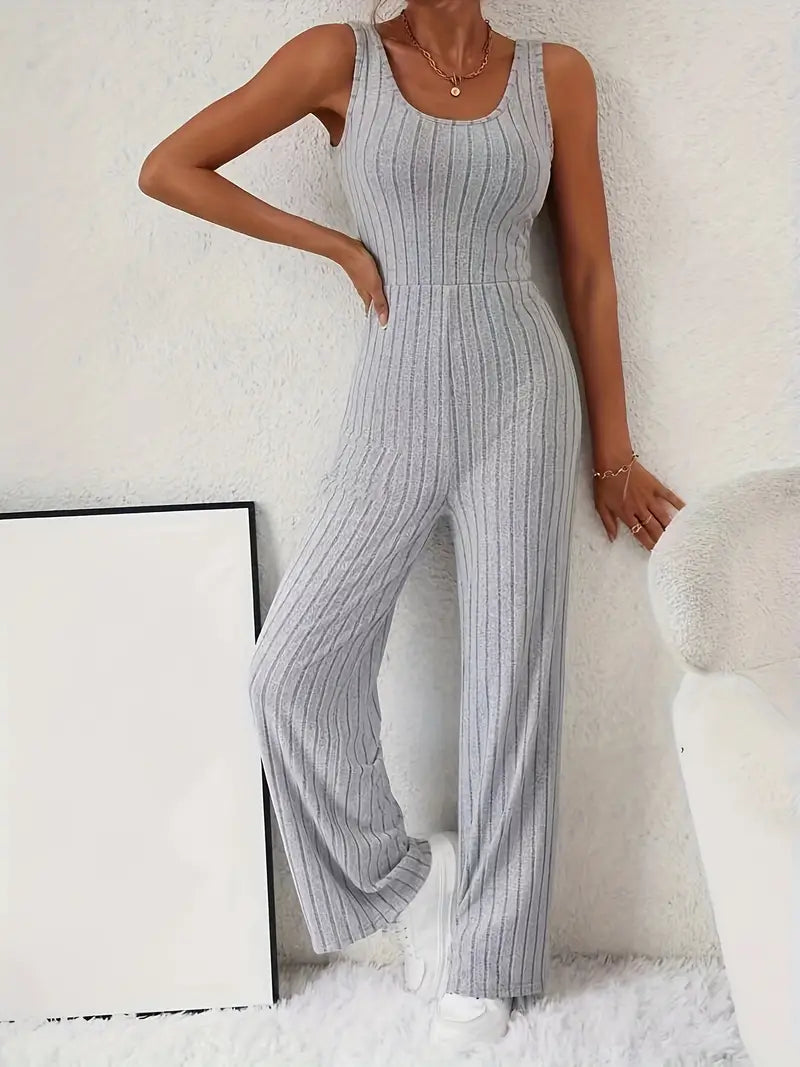 Ribbad Jumpsuit | 005