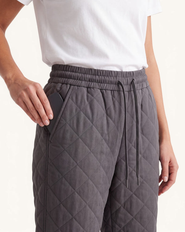 Ember Quilted Straight Pant